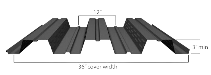 3.0 composite floor deck