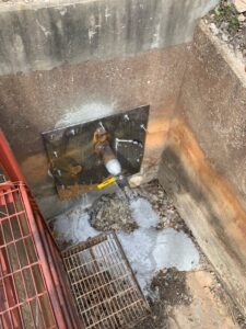 Nettles featured project - flowable fill - 2