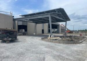 LWIC Roof Deck Installed Project for Harrison County Hospital